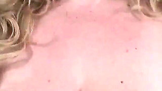 Big tit blonde sex machine smokes sucks and fucks