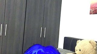 I play with my friend's sexy tits