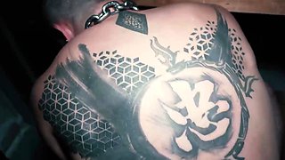 Restrained Sub Works On Ass