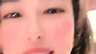 Emo teen on solo webcam masturbation