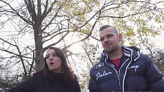 Latino guy fucked his wife in doggy style with Elena Vega