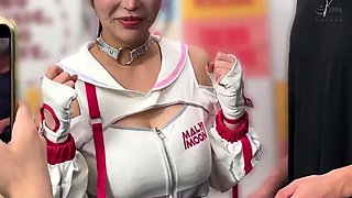 Japanese cutie pumped full of hard cock and facialized