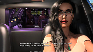 Lady Boss Megan Allows Her Secretary Nichole Giving Me a Blowjob