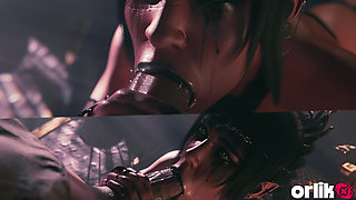Shadowheart Baldur's Gate 3 Hot Sloppy Blowjob - Wet Messy 3D Animation