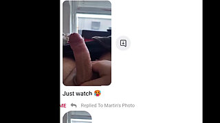 I'm Fucking an 18yo Fan Bareback & Sending It to My Husband at Work