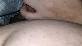 Step mom surprised step son by pulling out his dick under blanket and handjob his cock