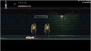 Car Toon In 2d Game About Monsters And Zombies (parassite In City) Sewer Tunnels