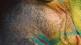 Double Metal Dildo Lesbian Fun with Anuskatzz