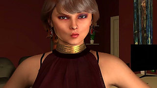 In Her Service V0.96 - Part 8 - Mistress Talia Starts the Four-person Swinger Fun, and I Got to Really Penetrate Her