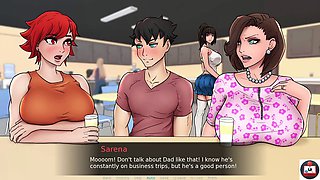 Big boobs, porn game, mummy