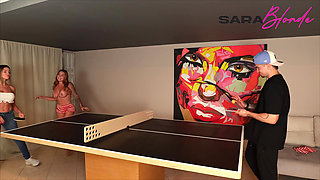 Married Women Fuck Young Tattooed Woman And Get Cum In Mouth - SARA BLONDE AND AMBAR PRADA