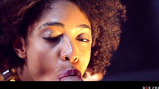 Luna Corazon Delivers Sensual Latina Touch in Intimate Moment