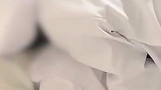 #123 Rookie Nurse Has Sex with a Doctor at Night Shift, Couldn't Stand the Pleasure Next to the Patient