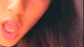 Blonde tight pussy babe solo toy fun in glamour masturbation