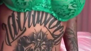 Tattooed Cougar Takes Thick Cock for Anal Creampie