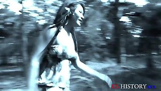 Teen In The Woods: Blowjob, Doggy  Cowgirl Porn