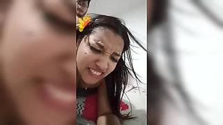 This Sexy Brunette Whore Comes to Me and I Put My Whole Dick Very Rich in Her