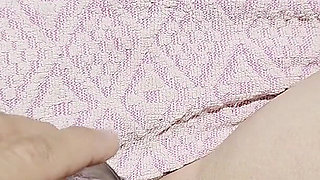 Inserting a Small Cup Into the Wet Pussy