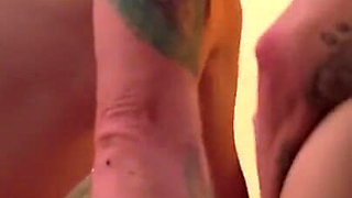Old Bald Man Fucks Old Skinny Grandmother and Makes Her Squirt