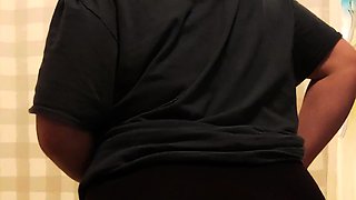 Redhead BBW with Big Boobs Blowjob Tittyjob Facial