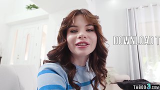 Teen taking her BBC stepbros virginity