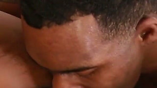 Rome Major Busts a Cum Load on Hot Ebony Girls Natural Tits