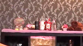 An Urban Esthetician Coats Herself in Oil Watching Reactions While Moving Her Hips Without Holding Back Part2