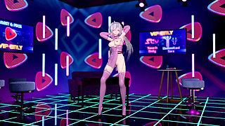 [mmd] Haku -i Will Be Yours Anal Plug Pussy Double Succubus Pattern Pink Erotic Fun Uniform