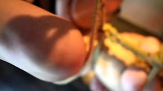 Fucked In Suspended Bondage FemDom