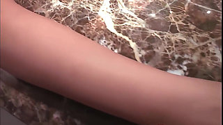 Huge Tit Babe Loves Vibrator Strapped on Pussy