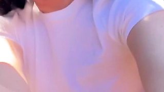 Lillianette Sucking Dick In The Backyard And Fucked