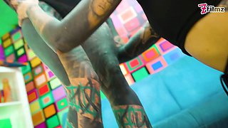 Dirty Goth & Hippie Babes Crave Anal Pounding and Thick Facial Cumshots