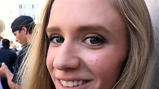 Amateur Blonde Blowjob CIM