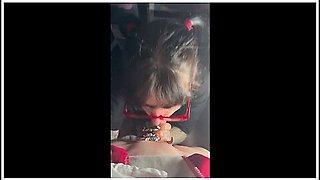 Santa Cums Late And Delivers Something To Suck On!