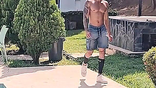 My Busty Boss and Her Big-bootied Friend Swallow My Cock in an Outdoor Threesome