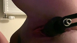 2nd part of my machine play and I was loving deep sex