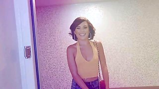 Sis Loves Me - hot babe revved on after observing porno videos in her stepbrothers' computer