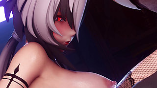 Genshin Impact - Arlecchino's Horny Sex Potion (Animation with Sound)