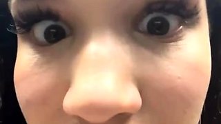 Shy_priincess masturbates in public toilet