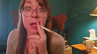 A Smokers Dirty Nicotine Mouth