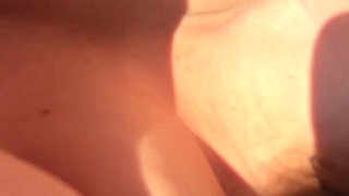 Tiny Brunette Stepsister Got Super Sunburned - I Rubbed Lotion on Her Perfect Ass and Fucked Her Hard