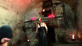 Fat slave humiliated and punished by merciless goddess
