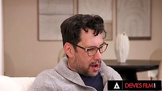 DEVILS FILM - River Lynn Comes Back Early From Retreat To Give Stepdad Tommy Pistol A Hard Anal Fuck: Porn