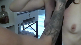 Slave Gets Fucked Hard by the Fucking Machine Part 2