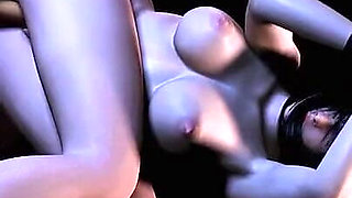 Animated Lust: Pixelated Curvy Vixen - 3D Animation Hentai