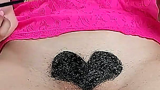 Intimate Haircut on Furry Pubis of Russian Naughty Housewife, Hair Fetish - Ginnagg