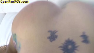 Bigtitted mommy deep throat in POV PORN