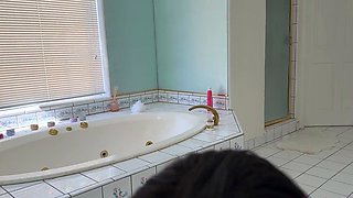 Brunette hardcore blowjob