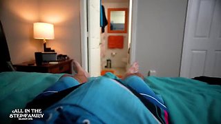 Blonde StepMom's Horny Getaway - Scott's Big Dick Makes Her Cum