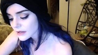 Blonde tight pussy babe solo toy fun in glamour masturbation